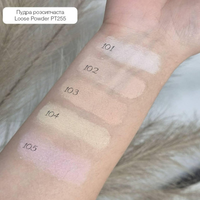 Пудра рассыпчатая TopFace Perfective Loose Powder PT255 105 Pink Star