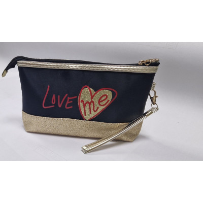 Косметичка Love Me чорна