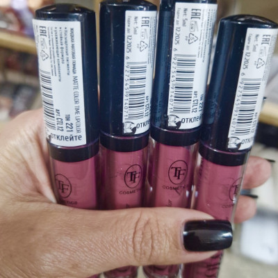 МАТОВАЯ ЖИДКАЯ ПОМАДА MATTE COLOR TIME LIPCOLOR Triumph CTL12 221