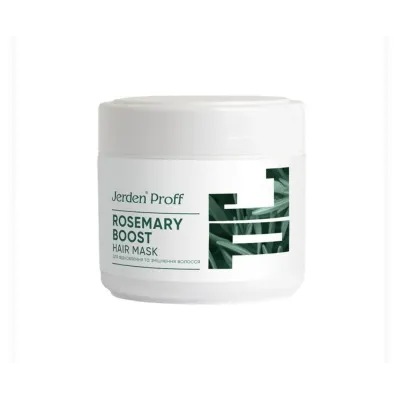 Маска с розмариновым маслом для восстановления и укрепления волос ROSEMARY BOOST Jerden PROFF 300мл
