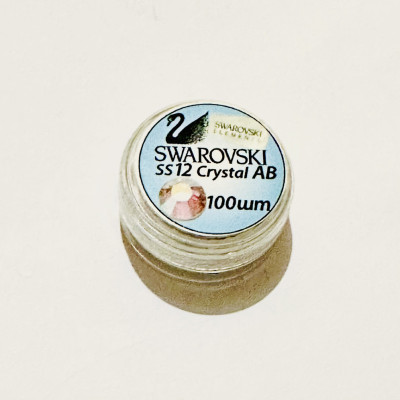 Стразы SWAROVSKI AB12 CRYSTAL (100 шт/уп)