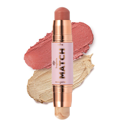 Хайлайтер и румяна Match Stick Highlighter & Blush Bogenia BG637 002