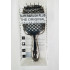 Расческа Superbrush ХРОМ темна бронза із чорною щетиною