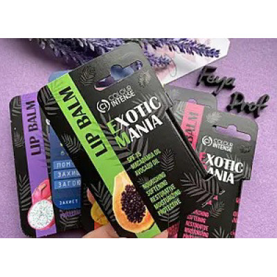 Бальзам для губ Exotic Mania 5г Colour Intense 03 Сок Папайи