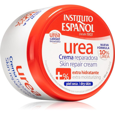 Восстанавливающий крем для тела с мочевиной банка Instituto Espanol Urea 400 мл
