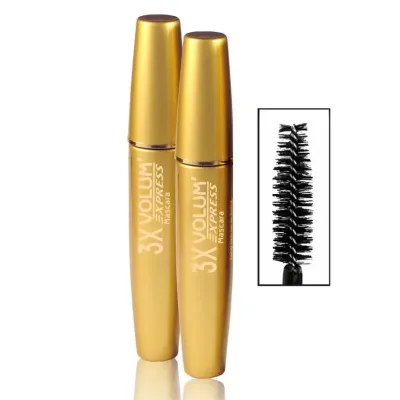 Туш для вій Maxmar Gold Mascara Volum' Express 3 X об'ємна MM-0421
