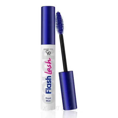 Тушь для ресниц цветная GOLDEN ROSE FLASH LASH 04 Royal Blue