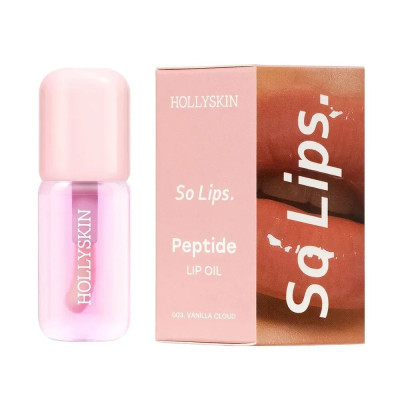 Увлажняющее масло для губ HOLLYSKIN So Lips Peptide Lip Oil 003 Vanilla Cloud