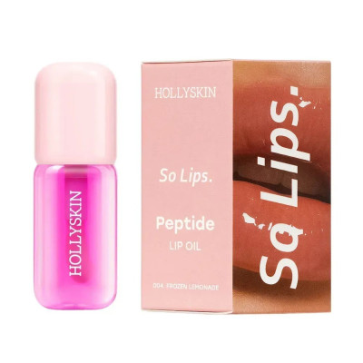 Увлажняющее масло для губ HOLLYSKIN So Lips Peptide Lip Oil 004 Frozen Lemonade