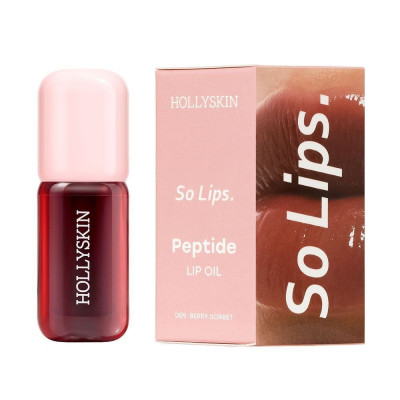 Увлажняющее масло для губ HOLLYSKIN So Lips Peptide Lip Oil 009 Berry Sorbet