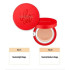 Тональный кушон для лица Missha Velvet Finish Cushion SPF50PA 21 Светло-Бежевый 23 Середній Бежевий