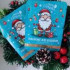 Тканевая маска для лица с гиалуроновой кислотой SADOER Merry Christmas Hyaluronic Acid Hydration