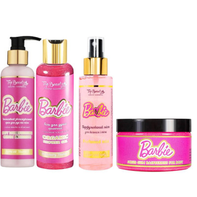 Набор подарочный "Barbie Pink" Top Beauty (4 товара в коробке)