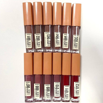Помада для губ матовая жидкая Neverti Matte Liquid Lipstick NP801 ТЕСТЕР