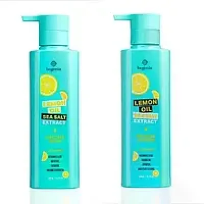Набор для ухода за волосами Bogenia Lemon Oil & Sea Salt BG440 (шампунь, кондиционер)