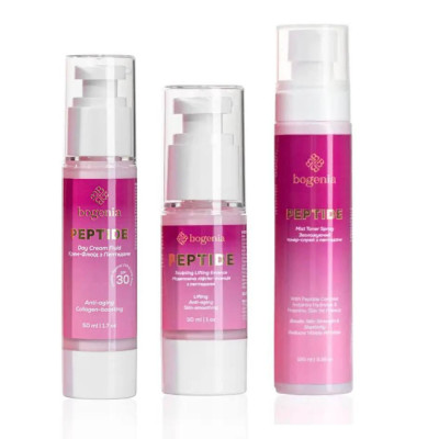 Уходовый набор для лица Bogenia Peptide BG454 (3 товара)