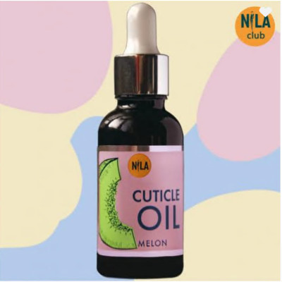 Масло для кутикулы Nila Cuticle OIL с пипеткой, 30 мл дыня