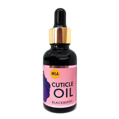 Масло для кутикулы Nila Cuticle OIL с пипеткой, 30 мл ежевика