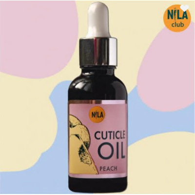 Масло для кутикулы Nila Cuticle OIL с пипеткой, 30 мл персик