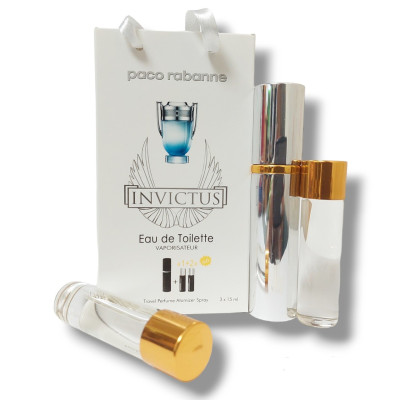 Духи мужские 3в1 Travel Perfume "Invictus"  45 мл