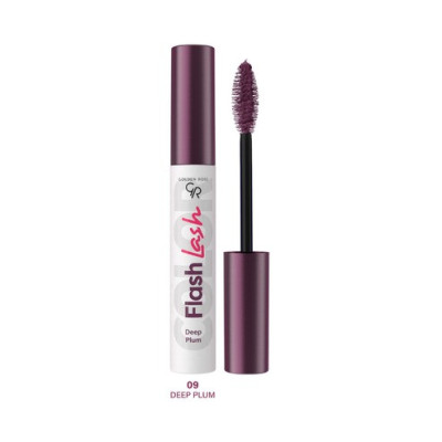 Тушь для ресниц цветная GOLDEN ROSE FLASH LASH 09 Deep Plum