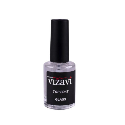 Топ для лака для ногтей Vizavi 12мл GLASS
