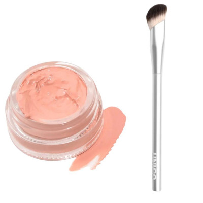 Набор Перфектор для лица Unico Skin Perfector Pink + Кисточка MAKEUP BRUSH concealer & Corrector Unico