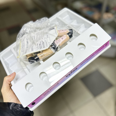 Подставка с тестерами белая TopFace AA.ST465 (6 тестеров, мест для товара 18)
