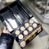 Подставка с тестерами белая TopFace Velvet Puff Powder AA.ST252 (8 тестеров)