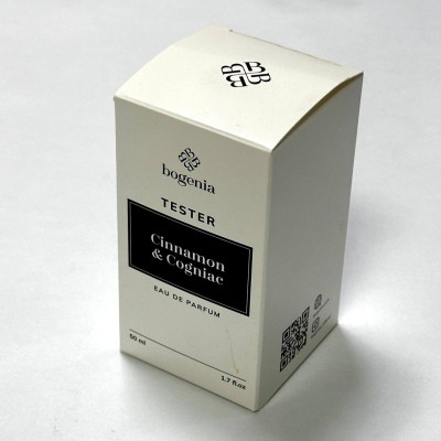 Туалетная вода Cinnamon & Cogniac (unisex) Bogenia BG350 006, 50 ml ТЕСТЕР