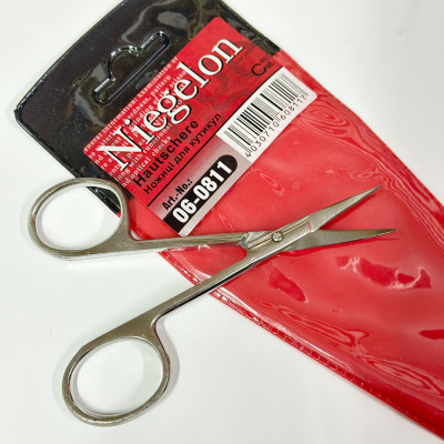Ножницы маникюрные Niegelon Professional (загнутые) 06-0811