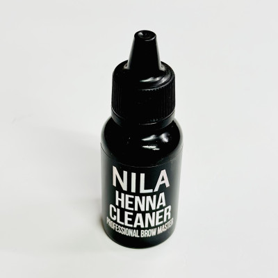 Лосьон для снятия высохших слоев хны Nila Henna Cleaner 30 мл.