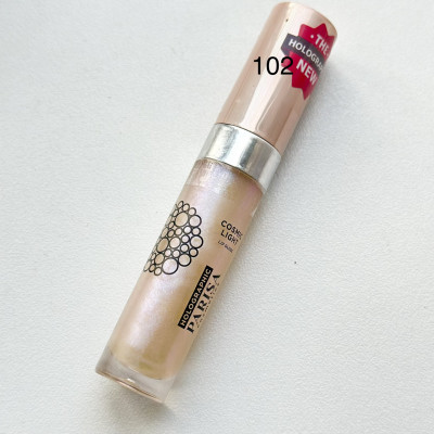 Блеск для губ Parisa Cosmetics  LG-612 с голографическим еффектом 102