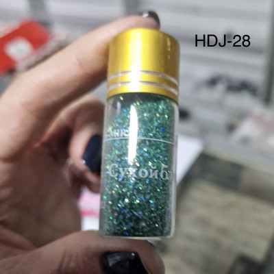 Песок для ногтей в стеклянной бутылочке Lady Victory 7 гр HDJ-28