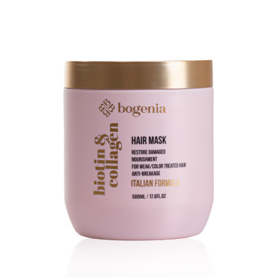 Маска для волосся Bogenia Biotin & Collagen BG451 003 500 мл