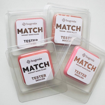 Запеченные румяна MATCH Radiant Baked Blush Bogenia BG633 ТЕСТЕР