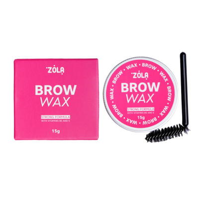 Воск для фиксации бровей Brow Wax Zola 15 г