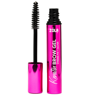 Гель для бровей Keratin Brow Gel Strong Fix + Nourish Zola
