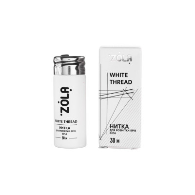 Нитка для разметки белая 30 м Zola