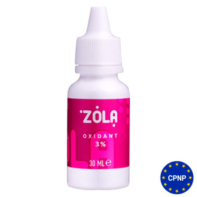Окислитель для краски для бровей 3% Oxidant Zola 30 мл