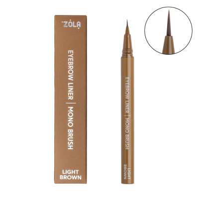Лайнер для бровей Eyebrow Liner Mono Brush Zola Light Brown