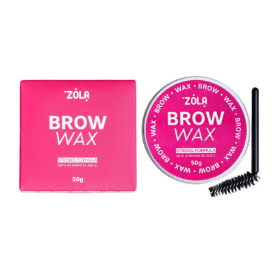 Воск для фиксации бровей Brow Wax Zola 50 г