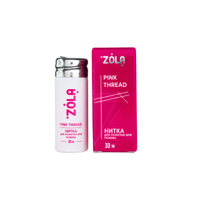 Нитка для разметки розовая 30 м Zola