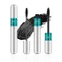 Тушь для ресниц Vibely Mascara 2в1 удлиняющая объемная 4D водостойкая черная
