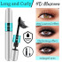 Тушь для ресниц Vibely Mascara 2в1 удлиняющая объемная 4D водостойкая черная