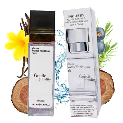 Парфюм миниатюра Gentle Fluidity Silver, 40мл