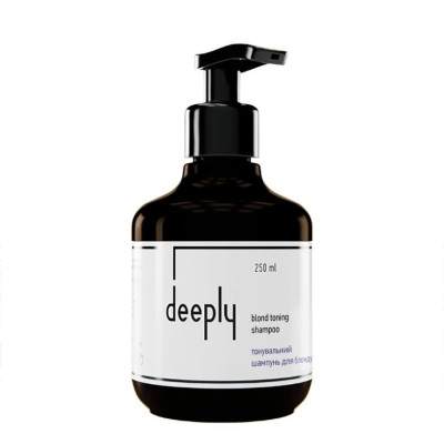 Тонирующий шампунь для блонда Deeply Blond Toning Shampoo 250 мл