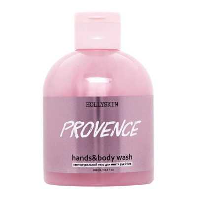 Увлажняющий гель для мытья рук и тела Hollyskin Provence 300 мл