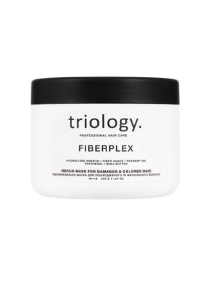 Відновлювальна маска для пошкодженого та фарбованого волосся Fiberplex Triology 330 г