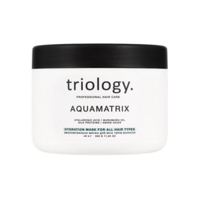 Увлажняющая маска для всех типов волос Aquamatrix Triology 330 г